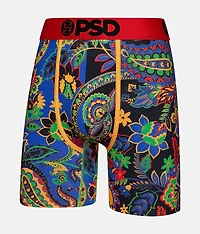 Paisley Pop Stretch Boxer Briefs