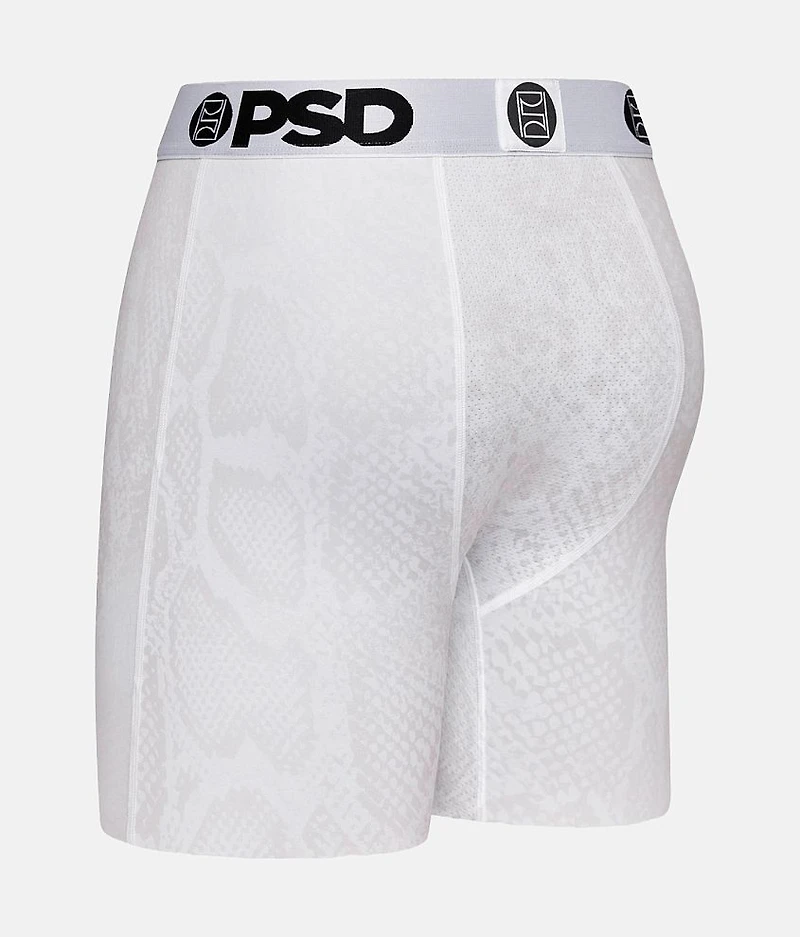 White Scale Stretch Boxer Briefs