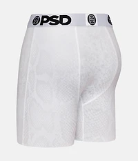 White Scale Stretch Boxer Briefs