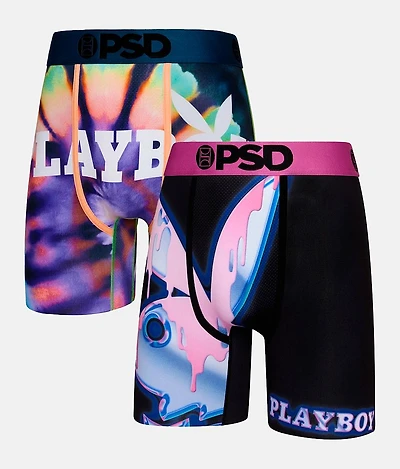 Playboy Prelude 2 Pack Stretch Boxer Briefs
