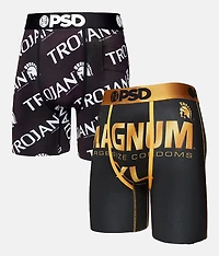 Trojan 2 Pack Stretch Boxer Briefs