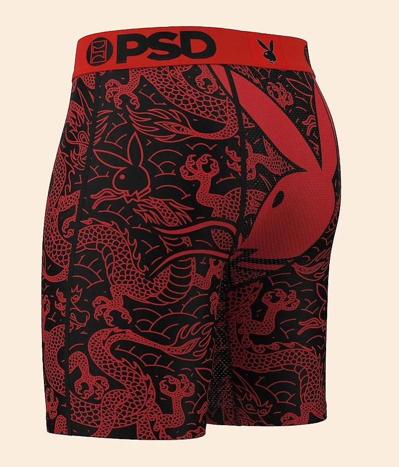 Playboy Dragon Stretch Boxer Briefs