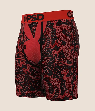 Playboy Dragon Stretch Boxer Briefs
