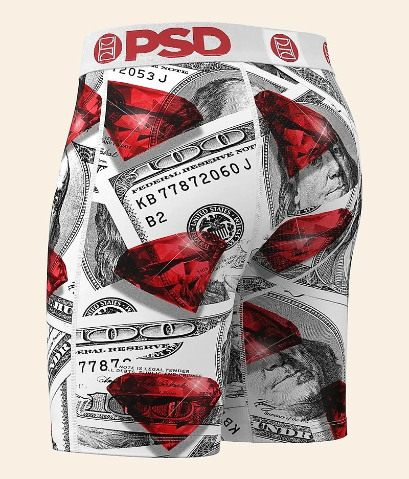 Red Cash Stretch Boxer Briefs