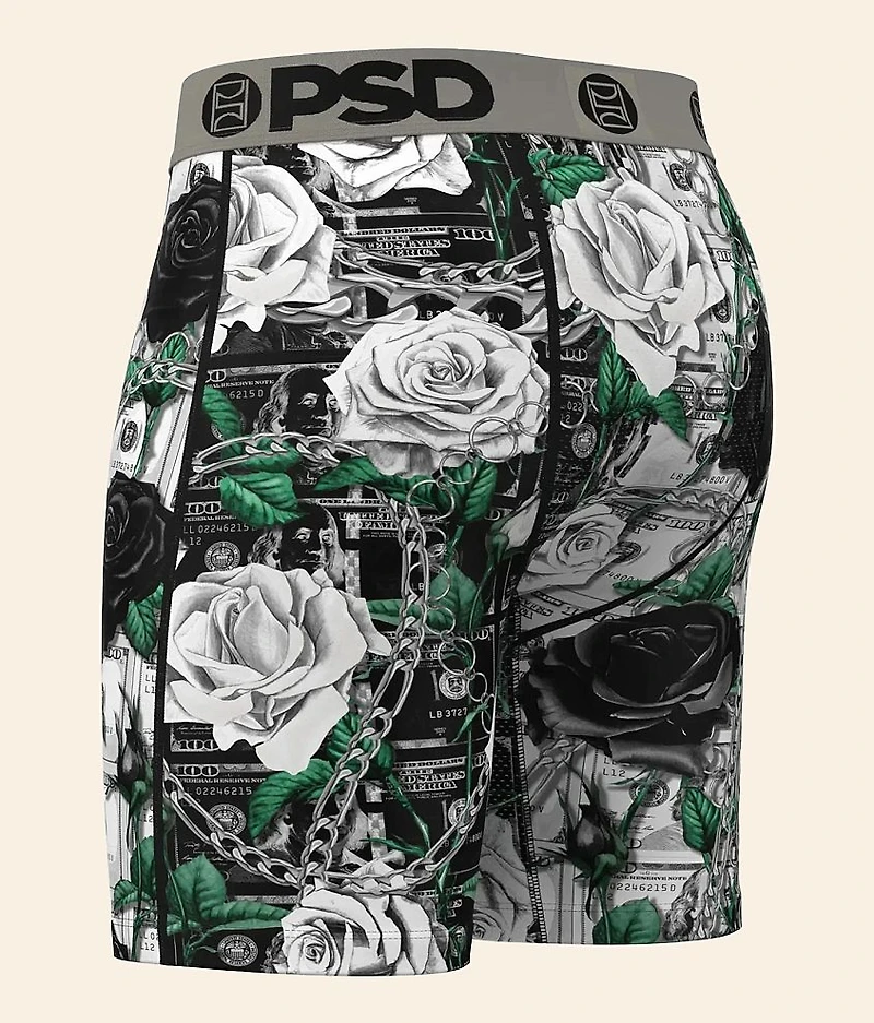 Adorned Roses Stretch Boxer Briefs