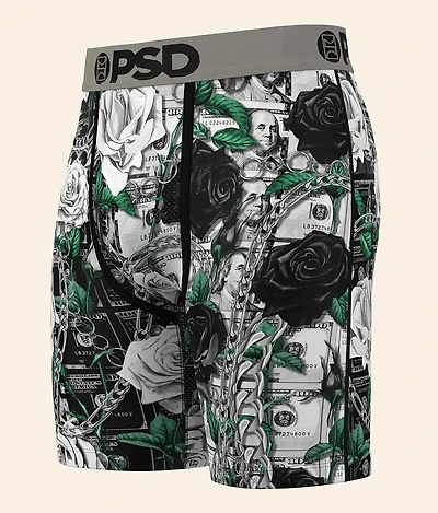 Adorned Roses Stretch Boxer Briefs