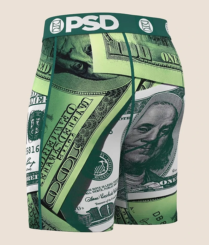 Green Bens Stretch Boxer Briefs