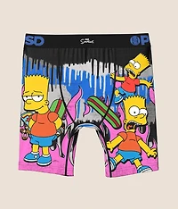 Boys - The Simsons Bart Sk8 Drip Stretch Boxer Briefs