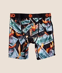 Boys - Fire Stacks Stretch Boxer Briefs