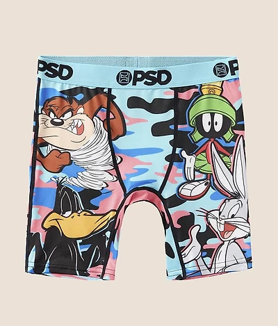 Boys - Looney Tunes™ Camo Stretch Boxer Briefs
