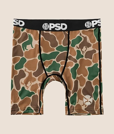 Boys - PSD x Hooey Duck Camo Stretch Boxer Briefs