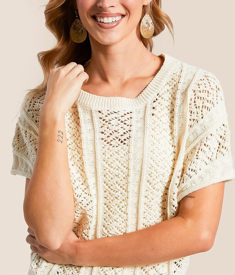 Mixed Stitch Sweater
