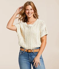Mixed Stitch Sweater