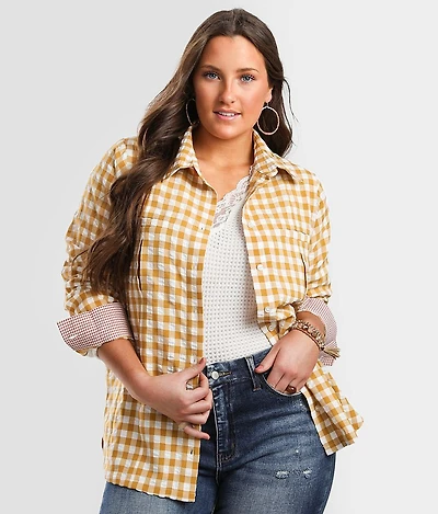 Plaid Eased Fit Shirt