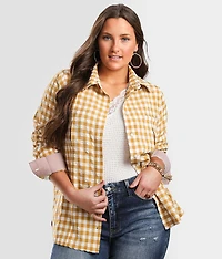 Plaid Eased Fit Shirt