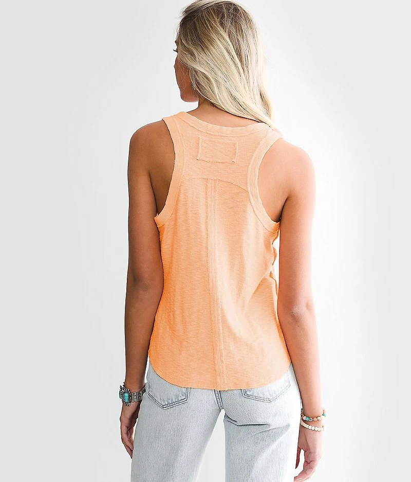 Raw Edge Racerback Tank Top