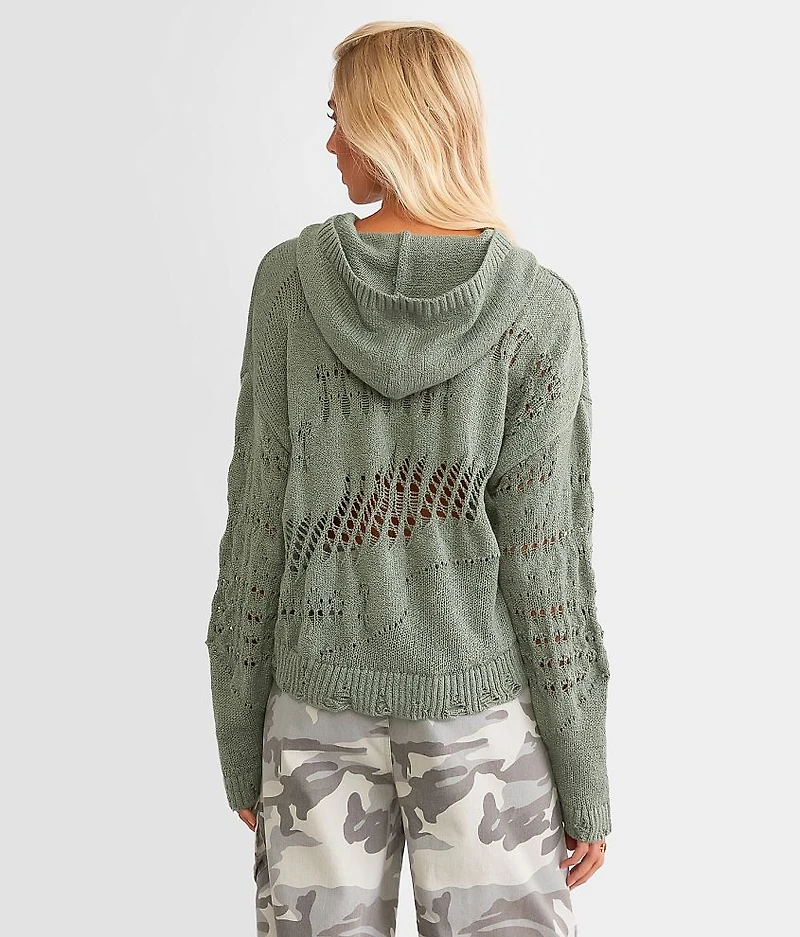 Boxy Hooded Sweater