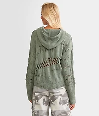 Boxy Hooded Sweater