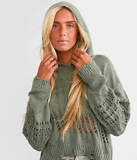 Boxy Hooded Sweater