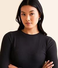 Brushed Knit Top