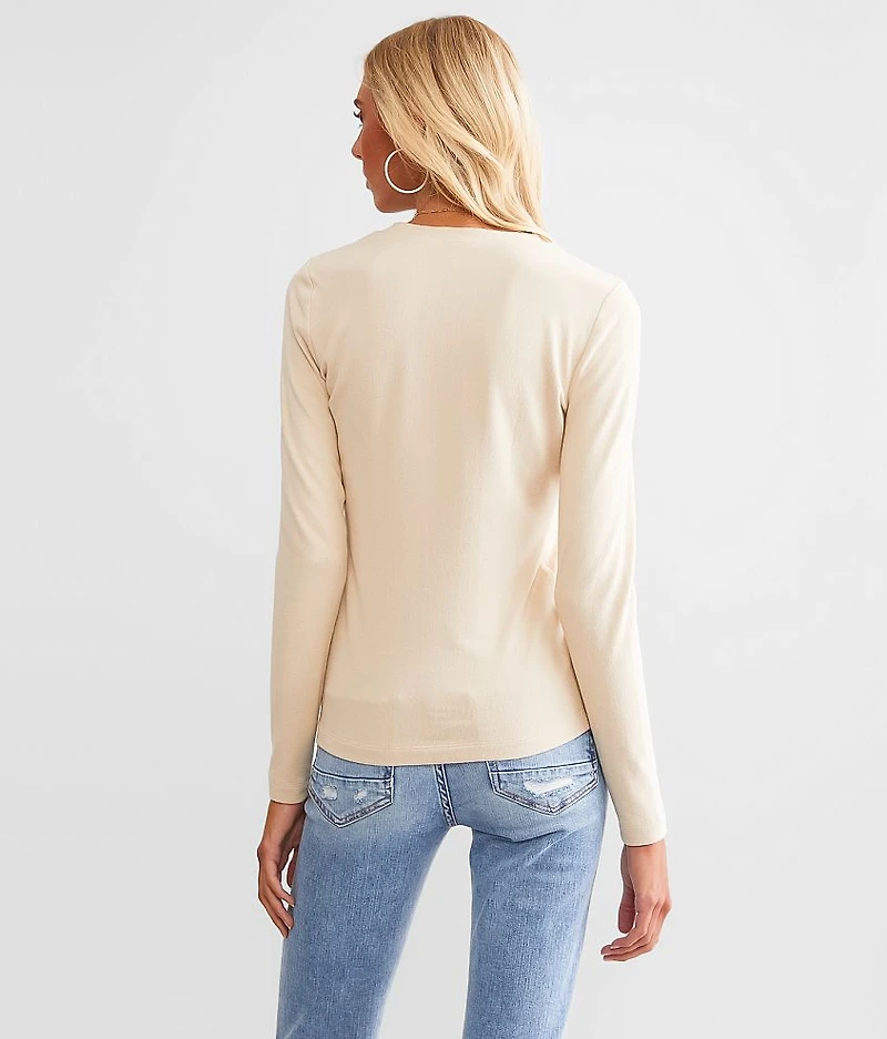 Brushed Knit Top
