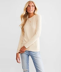 Brushed Knit Top