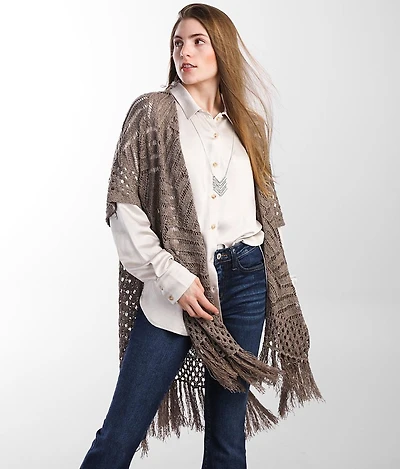 Pointelle Cardigan Sweater
