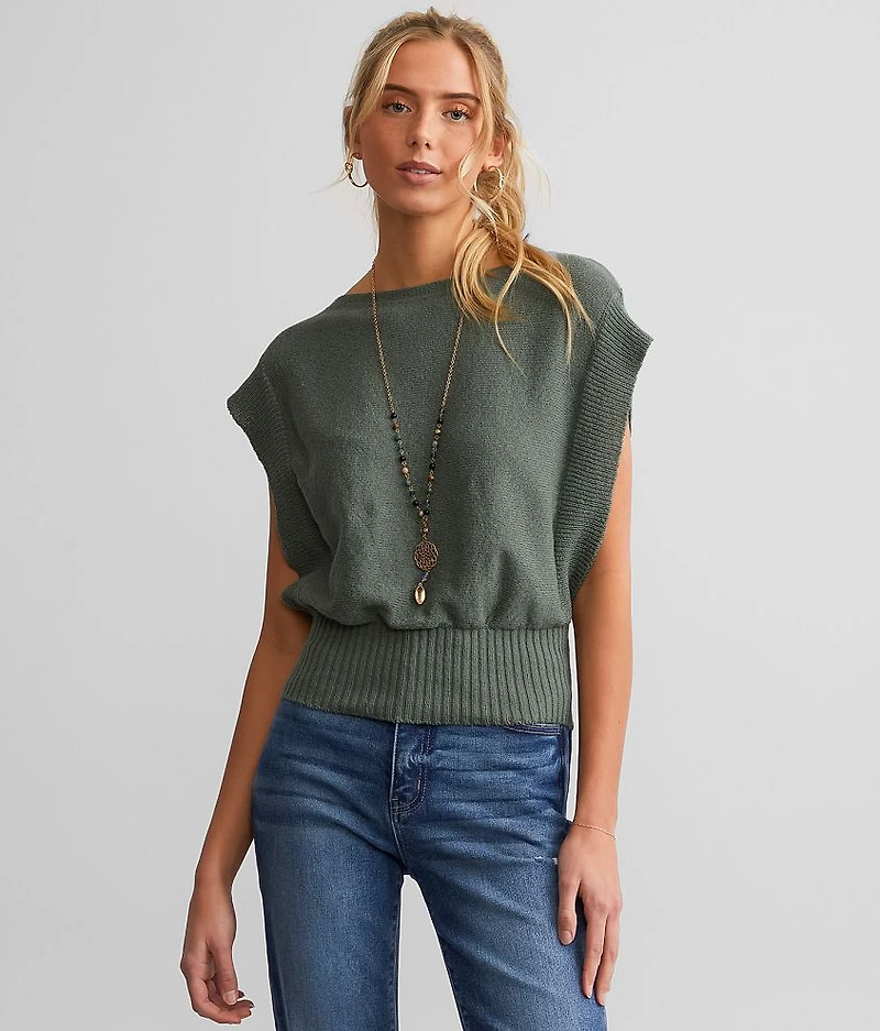 Boatneck Sweater Vest