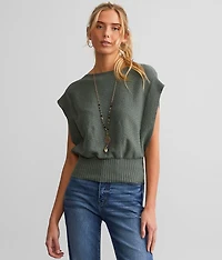 Boatneck Sweater Vest
