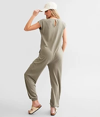 Brushed Knit Jumpsuit
