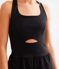 Strappy Cut-out Romper