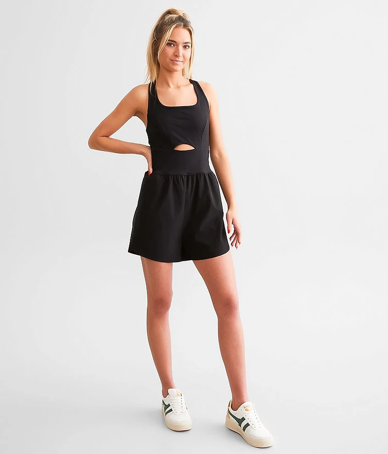 Strappy Cut-out Romper