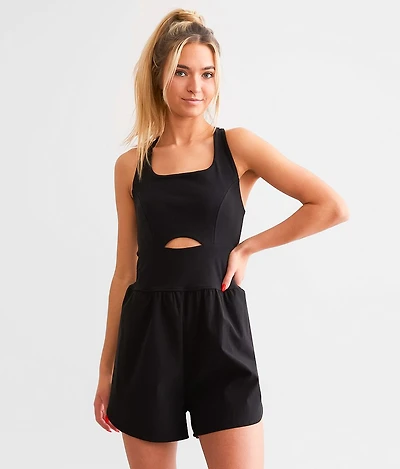 Strappy Cut-out Romper