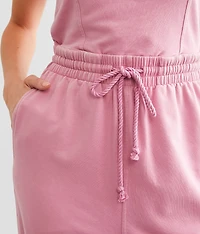 Washed Knit Jumpsuit