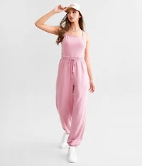 Washed Knit Jumpsuit