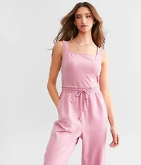 Washed Knit Jumpsuit