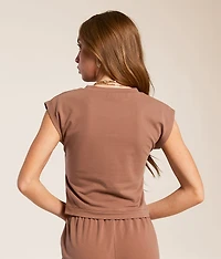 Surplice Boxy Top