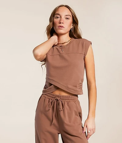 Surplice Boxy Top
