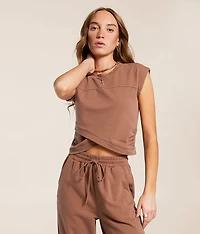 Surplice Boxy Top