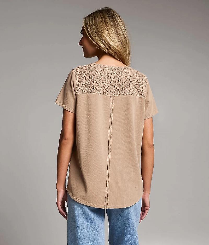 Crochet Henley Top