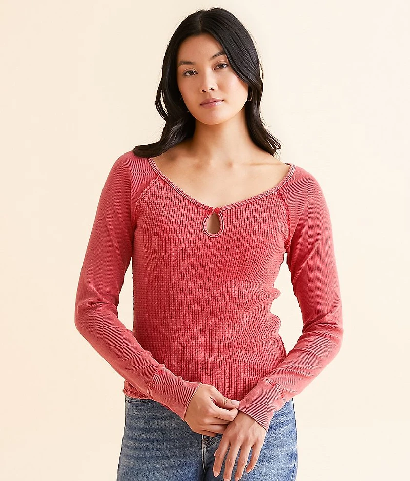 Washed Thermal Top