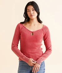 Washed Thermal Top