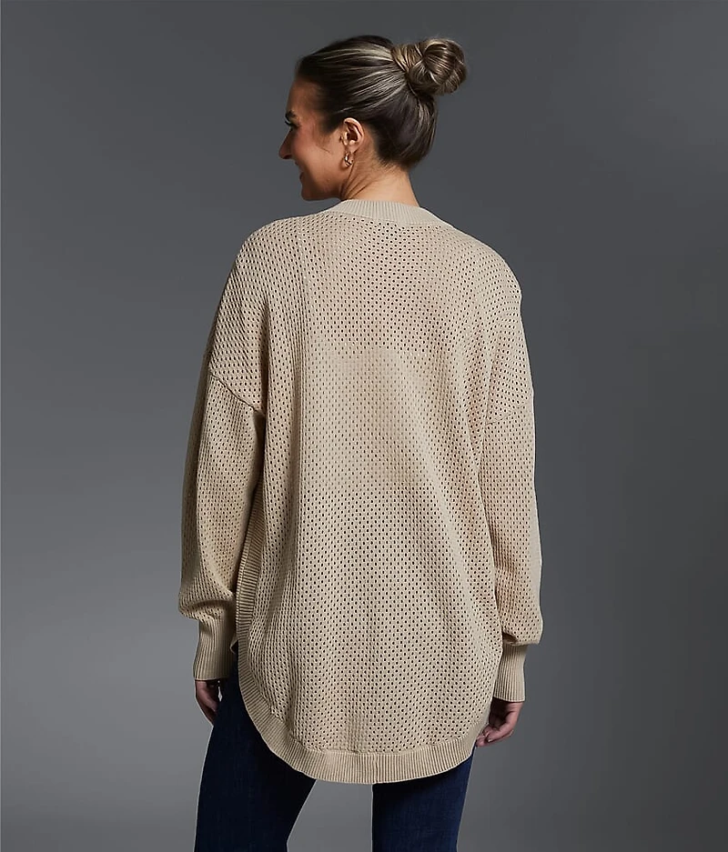 Pointelle Cardigan Sweater
