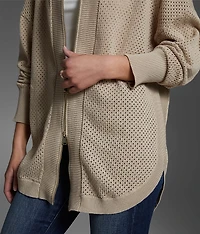 Pointelle Cardigan Sweater