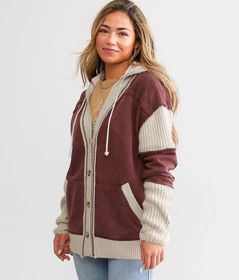 Hooded Cardigan