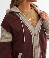Hooded Cardigan