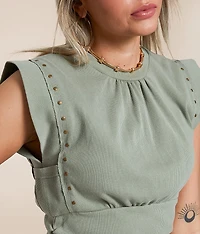 Ruched Tank Top