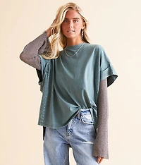 Studded Boxy T-Shirt