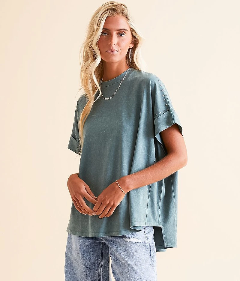 Studded Boxy T-Shirt
