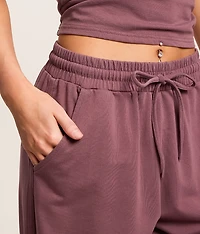 Washed Wide Leg Pant